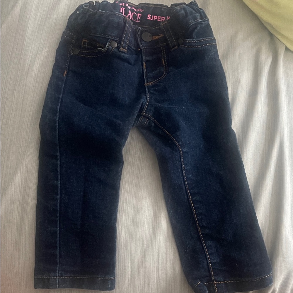 The Children's Place Navy Blue Kids Super Skinny Jeans